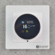 Терморегулятор Navin EH20R-16A 5...35 °C для теплої підлоги електронний Wi-Fi Tuya, Smart Life вбудований дротовий датчик 16A 230В білий (24-160075-0331)