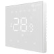 Терморегулятор Navin WT410W-16A 5...35 °C для теплої підлоги електронний Wi-Fi Tuya, Smart Life вбудований дротовий датчик 16A 230В білий (24-160273-8686)