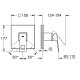 Grohe Змішувач для душу Eurocube на 1 вихід (24061000)