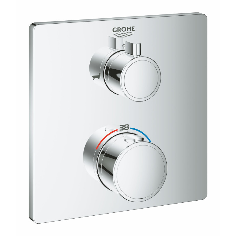 Grohe Grohtherm Термостат для душу з перемикачем на 2 положення ванна/ душ, (24080000)