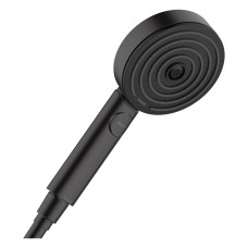 Hansgrohe PULSIFY ручний душ (3 типа струменів PowderRain, IntenseRain, MonoRain) чорний матовий, (24100670)
