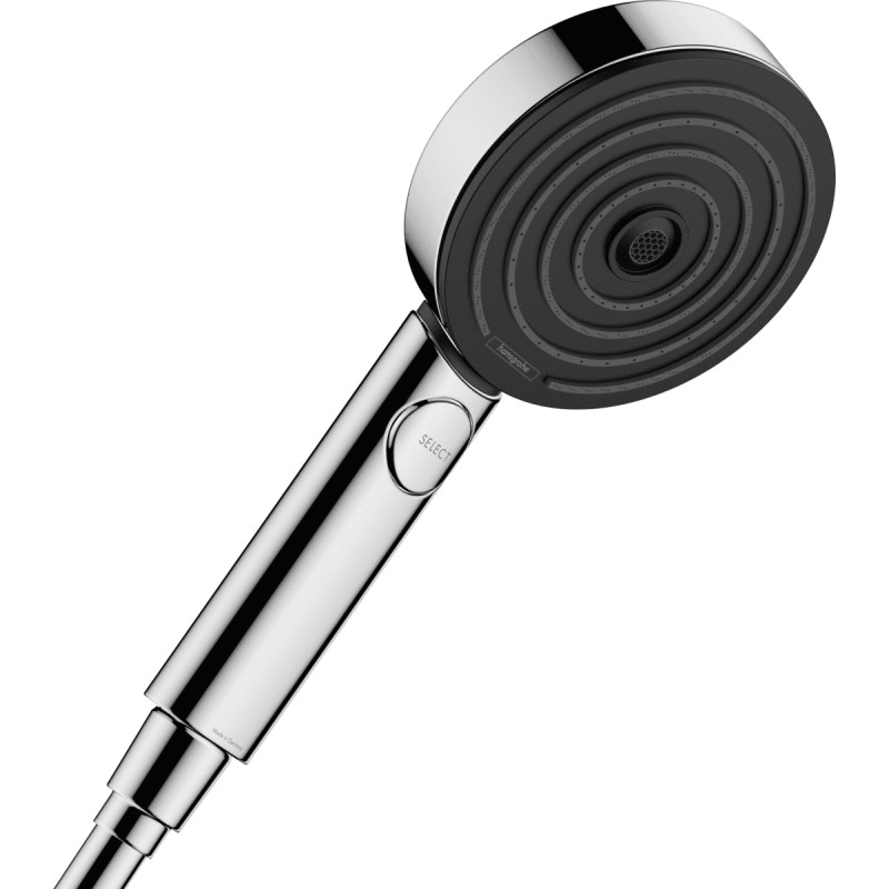 Hansgrohe PULSIFY ручний душ 105 3jet (3 типу струї PowderRain, IntenseRain, MonoRain) EcoSmart, хром, (24101000)