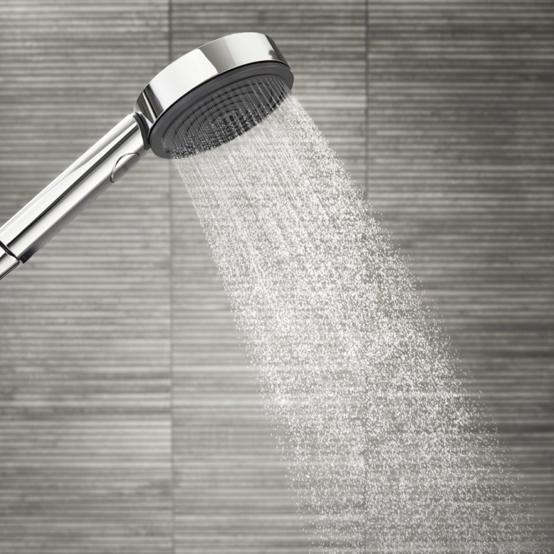 Hansgrohe PULSIFY ручний душ 105 3jet (3 типу струї PowderRain, IntenseRain, MonoRain) EcoSmart, хром, (24101000)