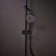 Hansgrohe PULSIFY ручний душ 105 3jet (3 типи струї PowderRain, IntenseRain, MonoRain) EcoSmart, чорний матовий, (24101670)
