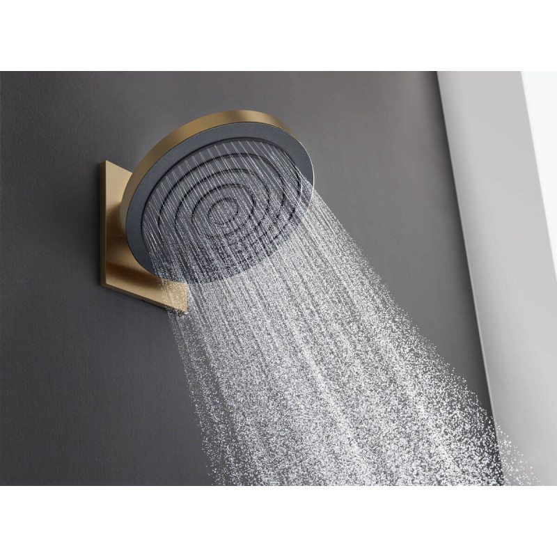 Hansgrohe PULSIFY держатель верхнего душа, цвет шлифованная бронза, (24149140)