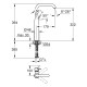 Grohe Essence Одноважільний змішувач для раковини XL-Size (24170KF1)