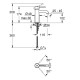 Grohe Essence Змішувач одноважільний для раковини S-Size (24172001)