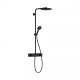 Hansgrohe PULSIFY Showerpipe душевая система 260 с термостатом, цвет черный матовый, (24220670)