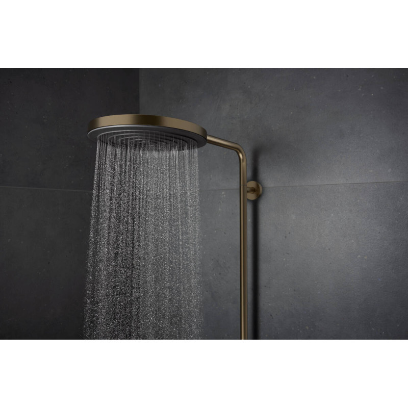 Hansgrohe PULSIFY S PURO Showerpipe душова система 260 з термостатом, колір шліфованна бронза, (24222140)
