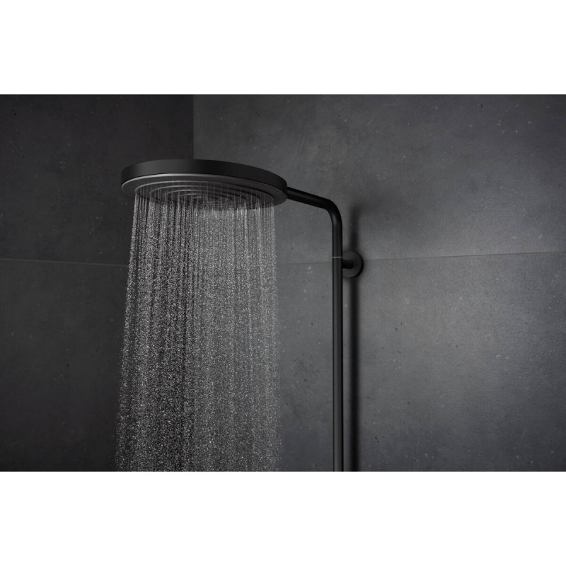 Hansgrohe PULSIFY S PURO Showerpipe душова система 260 з термостатом, колір чорний матовий, (24222670)