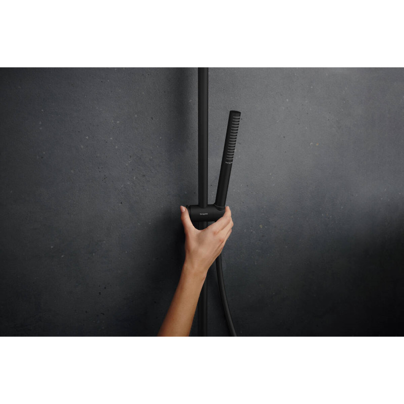 Hansgrohe PULSIFY S PURO Showerpipe душова система 260 з термостатом, колір чорний матовий, (24222670)