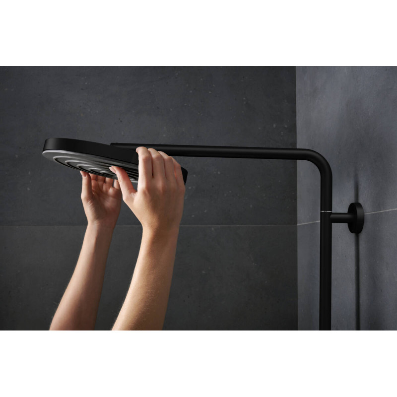 Hansgrohe PULSIFY S PURO Showerpipe душова система 260 з термостатом, колір чорний матовий, (24222670)