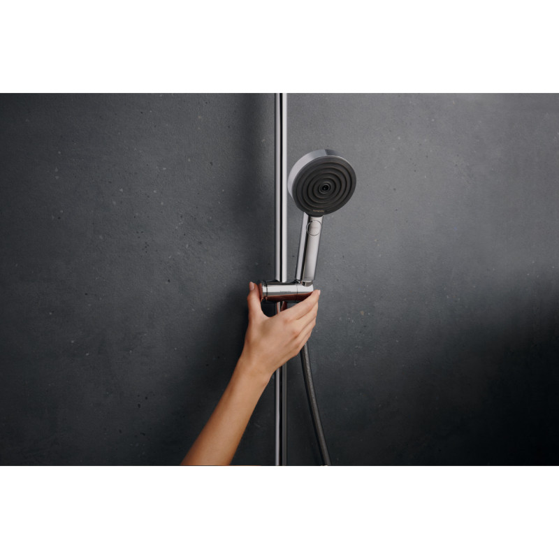 Hansgrohe PULSIFY S PURO Showerpipe душова система 260 з термостатом, колір хром, (24237000)