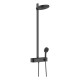Hansgrohe PULSIFY Showerpipe душовасистема 260 з термостатом , чорний матовий, (24240670)