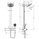 Hansgrohe PULSIFY Showerpipe душевая система 260 с термостатом , 2jet, цвет белый матовый, (24240700)