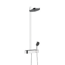 Hansgrohe PULSIFY душевая система Showerpipe 260 2jet EcoSmart, с термостатом, хром, (24241000)