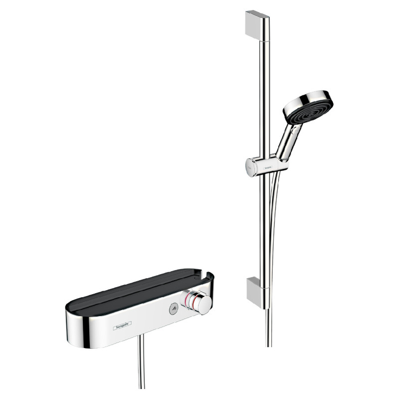 Hansgrohe PULSIFY душова система, 650 мм., 3 jet, колір хром, (24260000)