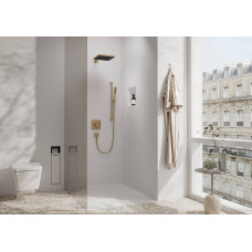 Hansgrohe PULSIFY E верхний душ 260мм1режим, цвет шлифованная бронза, (24330140)