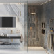 Hansgrohe PULSIFY E верхний душ 260мм1режим, цвет шлифованная бронза, (24330140)