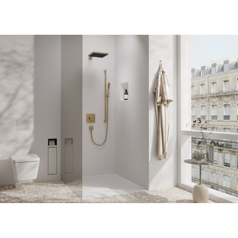 Hansgrohe PULSIFY E верхний душ 260мм1режим, цвет шлифованная бронза, (24330140)