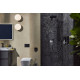 Hansgrohe PULSIFY E верхний душ 260мм1режим, цвет черный матовый, (24330670)