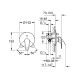 Grohe QuickFix Swift Одноважільний змішувач для ванни (24336001)