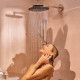 Hansgrohe тримач верхнього душу 39см, колір хром, (24357000)