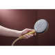 Hansgrohe RAINDANCE ALIVE SELECT S ручний душ (3 типи струменів RainAir, PowderRain, Massage), шліфованна бронза, (24500140)