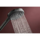 Hansgrohe RAINDANCE ALIVE SELECT S ручний душ (3 типа струи RainAir, PowderRain, Massage), шліфованний чорний хром, (24500340)