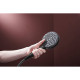 Hansgrohe RAINDANCE ALIVE SELECT S ручний душ (3 типи струменів RainAir, PowderRain, Massage), чорний матовий, (24500670)