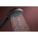 Hansgrohe RAINDANCE ALIVE SELECT S ручний душ (3 типи струменів RainAir, PowderRain, Massage), чорний матовий, (24500670)