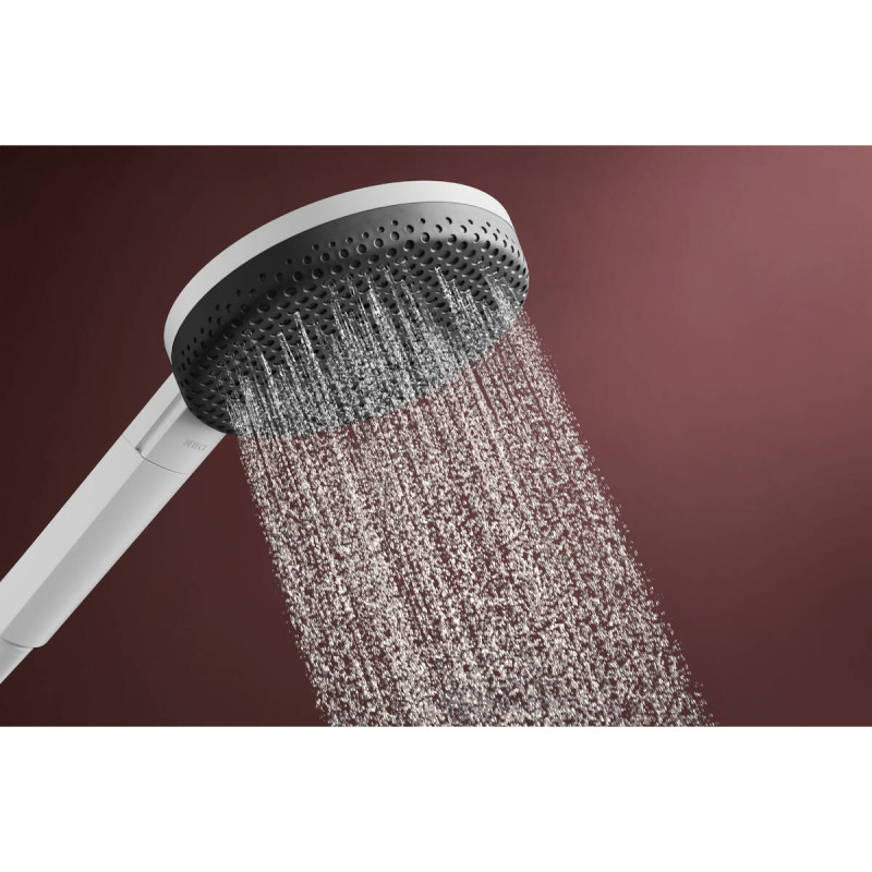 Hansgrohe RAINDANCE ALIVE SELECT S ручний душ (3 типи струменів RainAir, PowderRain, Massage), білий матовий, (24500700)