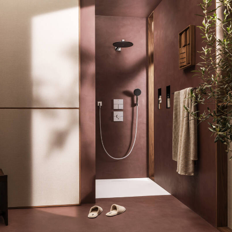 Hansgrohe RAINDANCE ALIVE S верхній душ 300мм, 2 режими, з тримачем, колір хром, (24540000)
