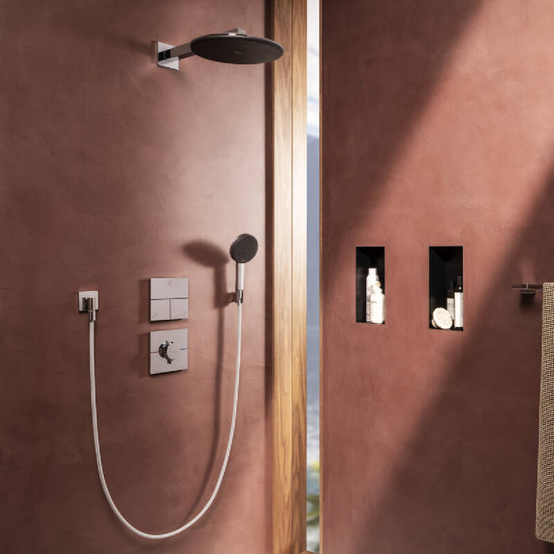 Hansgrohe RAINDANCE ALIVE S верхній душ 300мм, 2 режими, з тримачем, колір хром, (24540000)