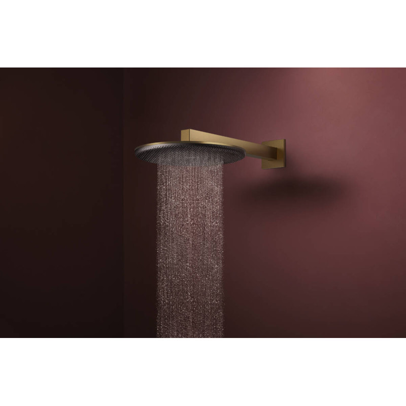 Hansgrohe RAINDANCE ALIVE S верхній душ 300мм, 2 режими, з тримачем, колір шліфованна бронза, (24540140)