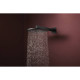 Hansgrohe RAINDANCE ALIVE S верхній душ 300мм, 2 режими, з тримачем, колір чорний матовий, (24540670)