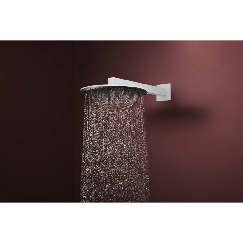 Hansgrohe RAINDANCE ALIVE S верхній душ 300мм, 2 режими, з тримачем, колір білий матовий, (24540700)