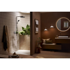 Hansgrohe RAINDANCE ALIVE S душова система Showerpipe 300, 1jet, з термостатом, хром, (24582000)