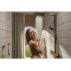 RAINDANCE ALIVE Q Showerpipe душова система 210/340 2jet, з термостатом, шліфованна бронза