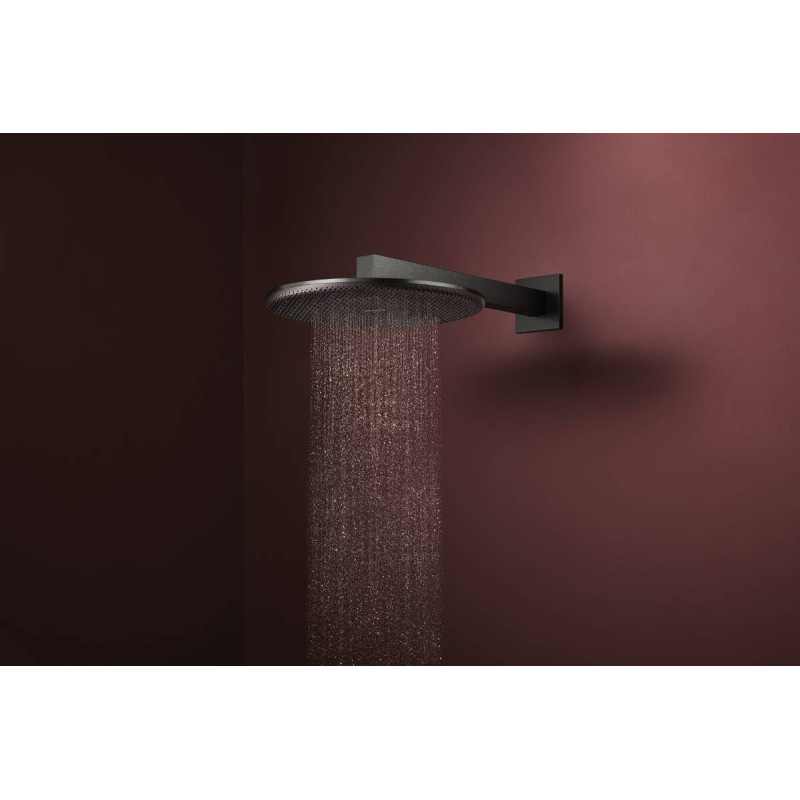 RAINDANCE ALIVE S PURO Showerpipe душова система 300 1jet, з термостатом, шліфованний чорний хром