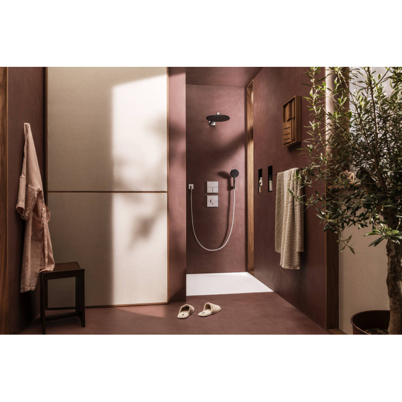 Hansgrohe RAINDANCE ALIVE SELECT S душовий набір EcoSmart (ручний душ 3режими, шланг, тримач), хром, (24611000)