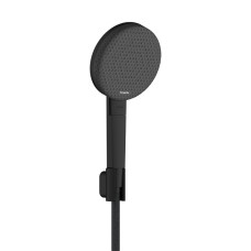 Hansgrohe RAINDANCE ALIVE SELECT S душовий набір EcoSmart (ручний душ 3режими, шланг, тримач), шліфованний чорний хром, (24611340)
