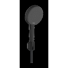 Hansgrohe RAINDANCE ALIVE SELECT S душовий набір EcoSmart (ручний душ 3режими, шланг, тримач), чорний матовий, (24611670)