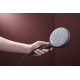Hansgrohe RAINDANCE ALIVE SELECT S душовий набір EcoSmart (ручний душ 3режими, шланг, тримач), чорний матовий, (24611670)