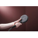Hansgrohe RAINDANCE ALIVE SELECT S душовий набір EcoSmart (ручний душ 3режими, шланг, тримач), чорний матовий, (24611670)