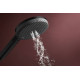 Hansgrohe RAINDANCE ALIVE SELECT S душовий набір EcoSmart (ручний душ 3режими, шланг, тримач), чорний матовий, (24611670)