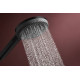 Hansgrohe RAINDANCE ALIVE SELECT S душовий набір EcoSmart (ручний душ 3режими, шланг, тримач), чорний матовий, (24611670)