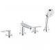 Grohe BauLoop Змішувач двовентильний на борт ванни з душем, хром, (2511900A)