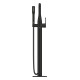Grohe 25248KF1 Essence Зовнішня частина змішувача д/ванни з ручним душем і перемикачем, чорний матовий sence Зовнішня частина змішувача д/ванни з ручним душем і перемикачем, чорний матовий (25248KF1)