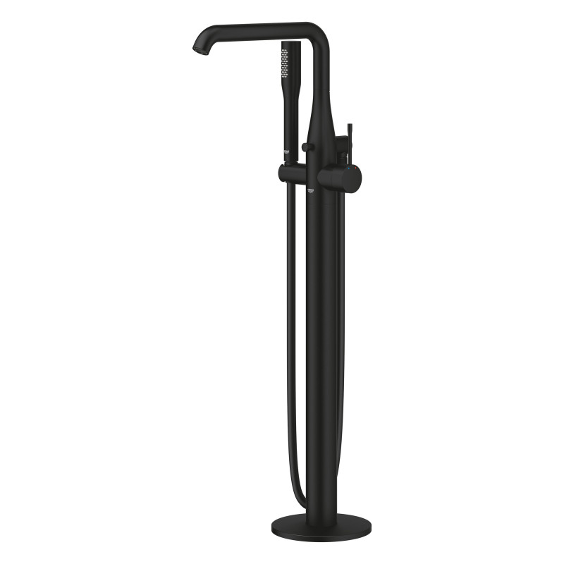 Grohe 25248KF1 Essence Зовнішня частина змішувача д/ванни з ручним душем і перемикачем, чорний матовий sence Зовнішня частина змішувача д/ванни з ручним душем і перемикачем, чорний матовий (25248KF1)